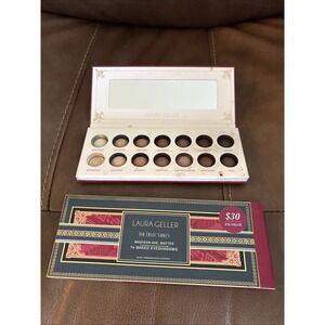 Laura Geller Eyeshadow Palette "The Delectable" Matte 14 Baked Eyeshadows